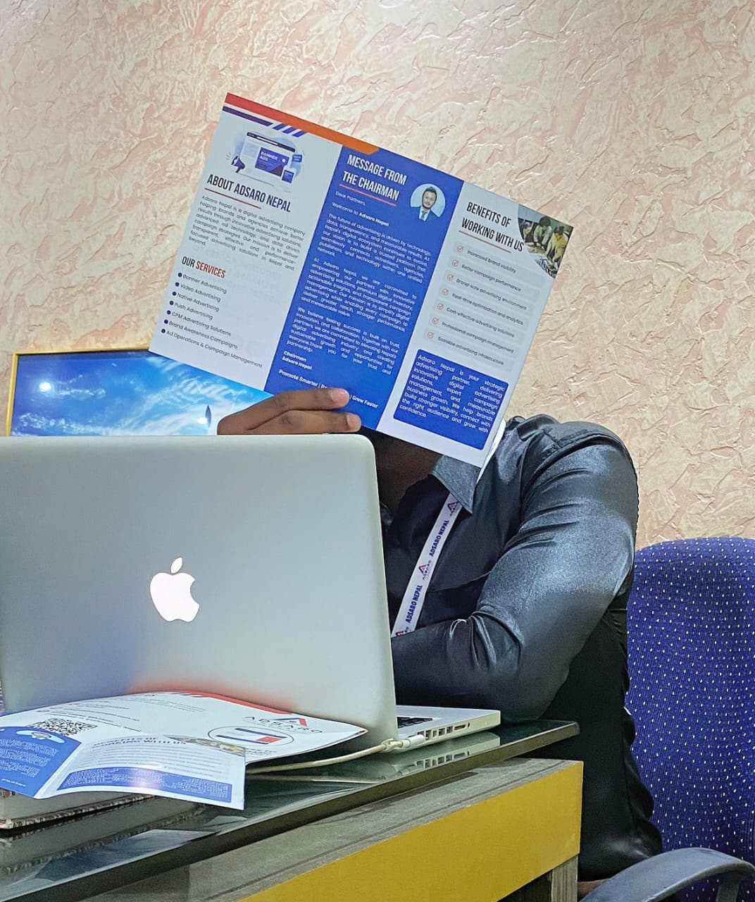 A digital marketing team planning a client strategy, by Aryan Miya Mansoor, SEO expert in Nepal